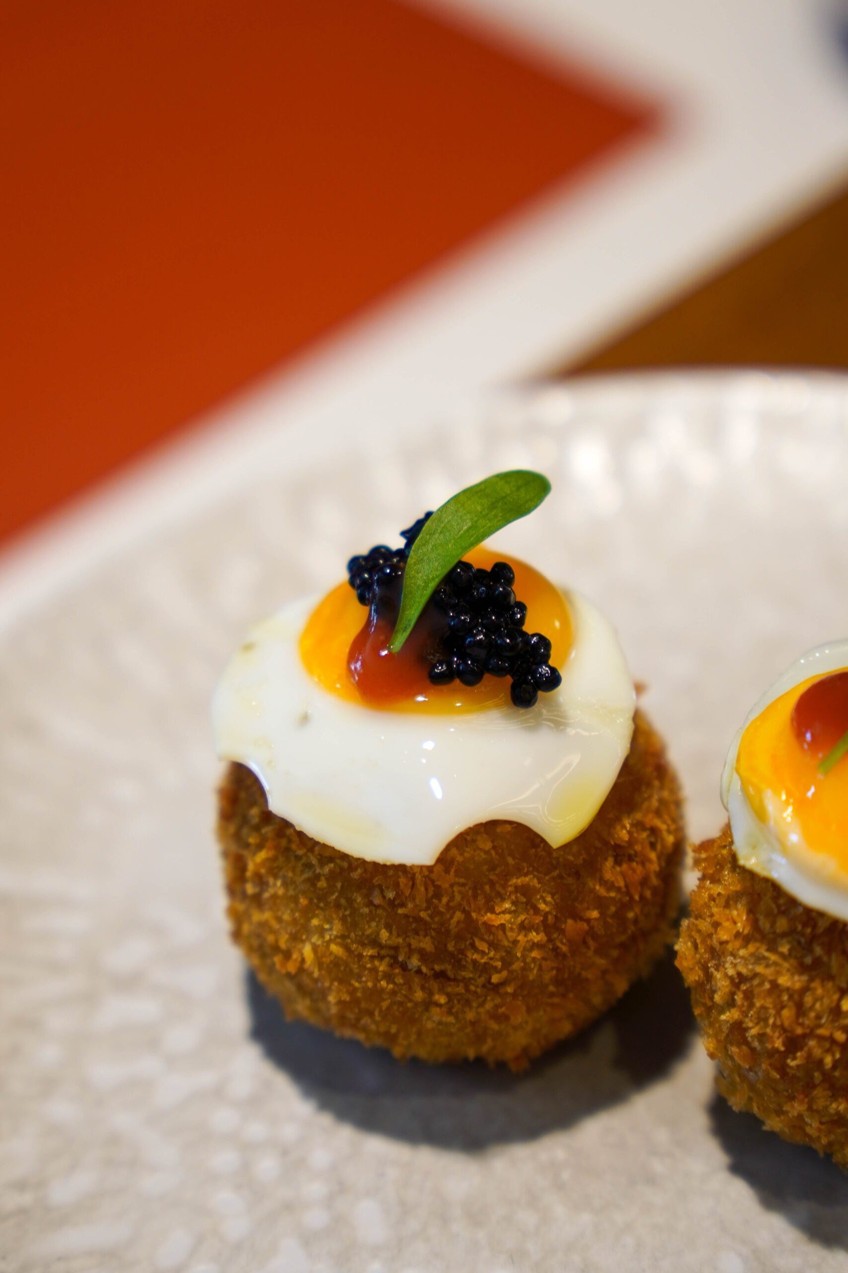 croquete de alheira de porco preto